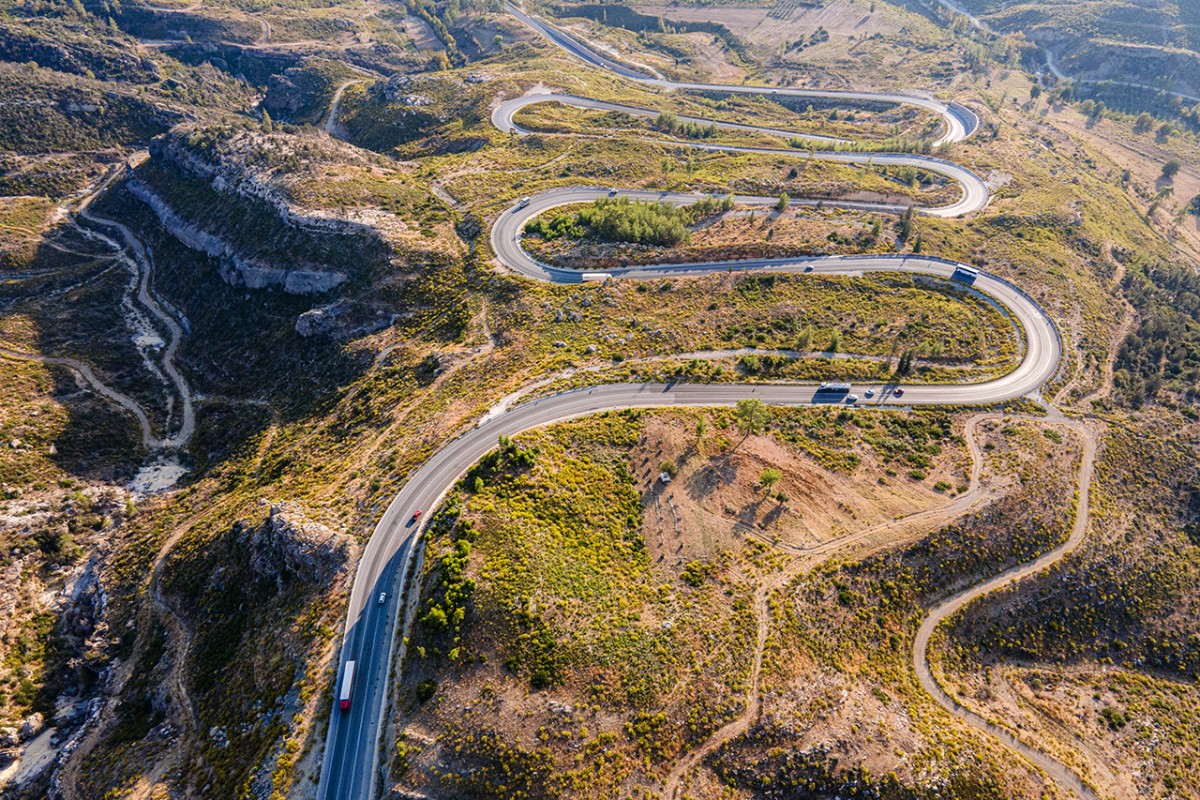 Konya ile Antalya arasındaki Taşağıl yolu