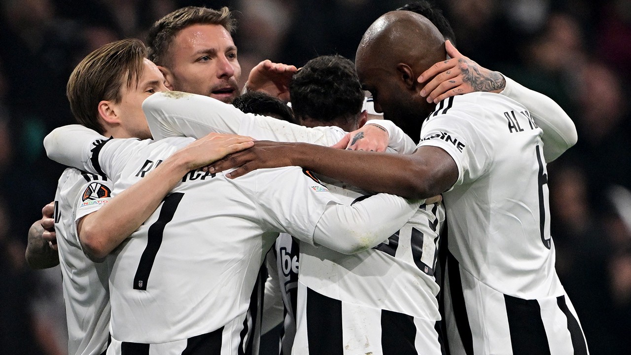 Beşiktaş, Athletic Bilbao'yu 4 golle yıktı