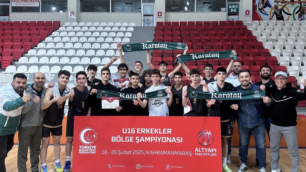 Karatay Belediyespor u16 Basketbol Takımları Anadolu Şampiyonası’nda
