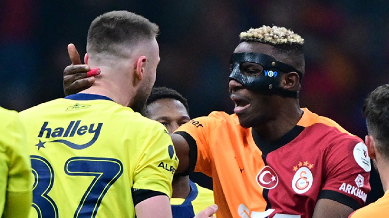 Dev derbide gol sesi çıkmadı: Galatasaray 0 - Fenerbahçe 0