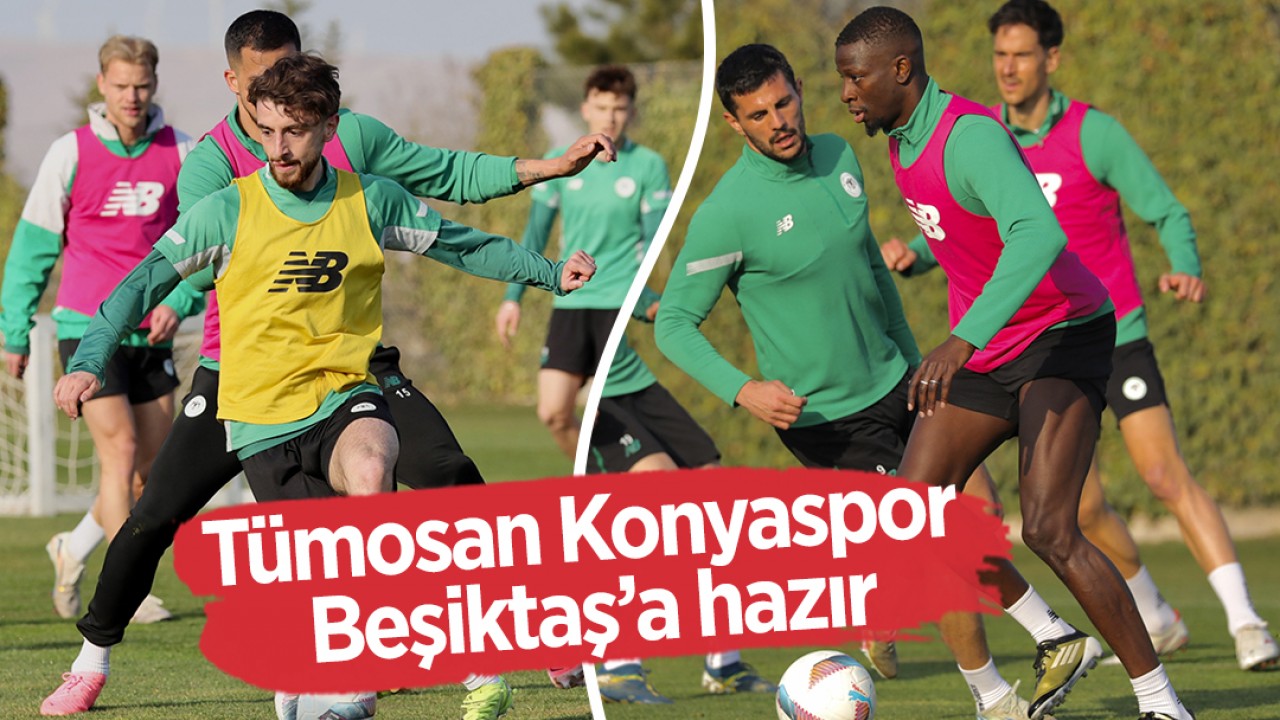 Tümosan Konyaspor Beşiktaş’a hazır