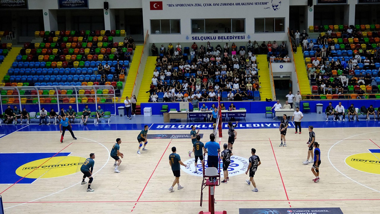 Konya’da İlçeler Arası Voleybol Turnuvası heyecanı başlıyor