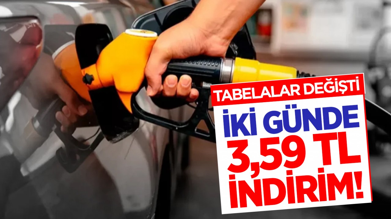 Tabelalar değişti: İki günde 3,59 TL indirim!