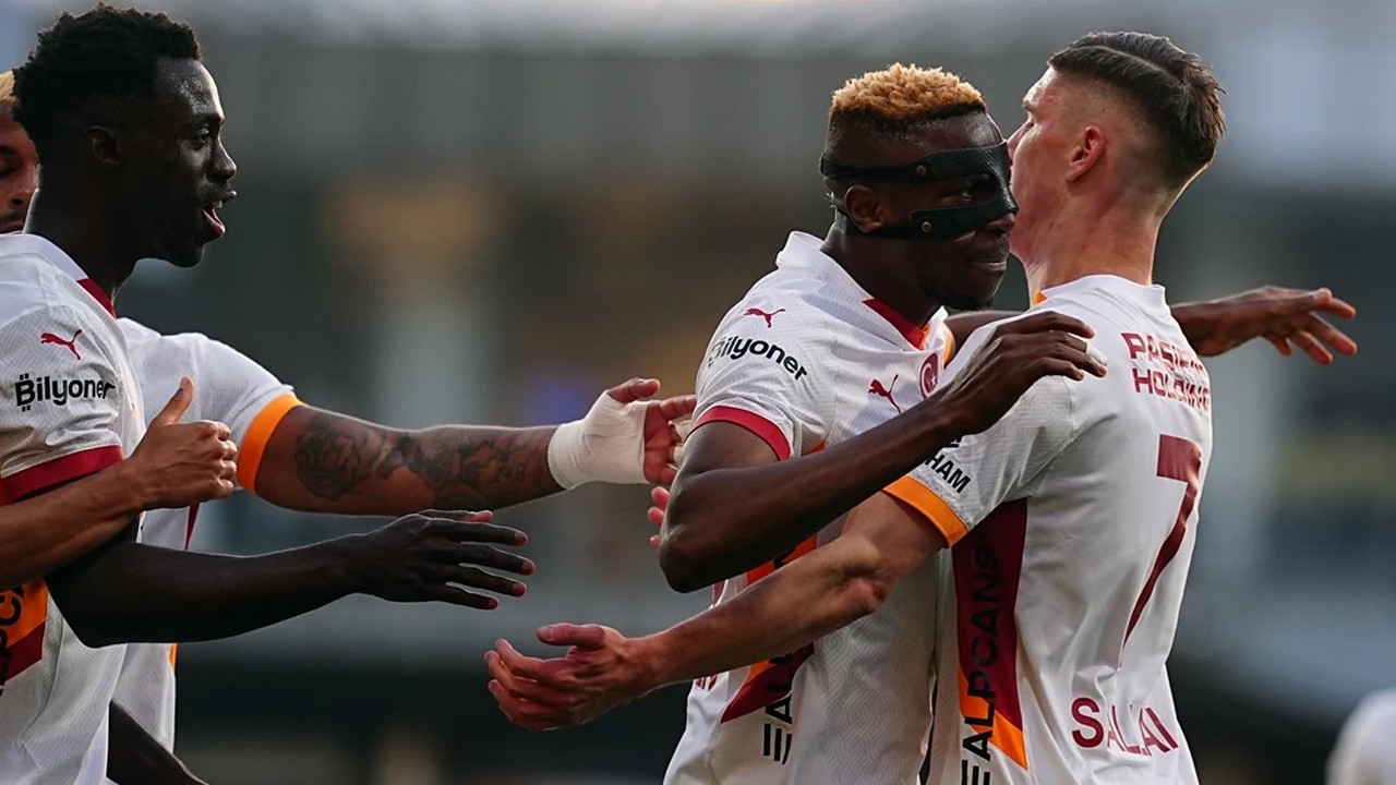 Lider Galatasaray, Eyüpspor'a 5 attı