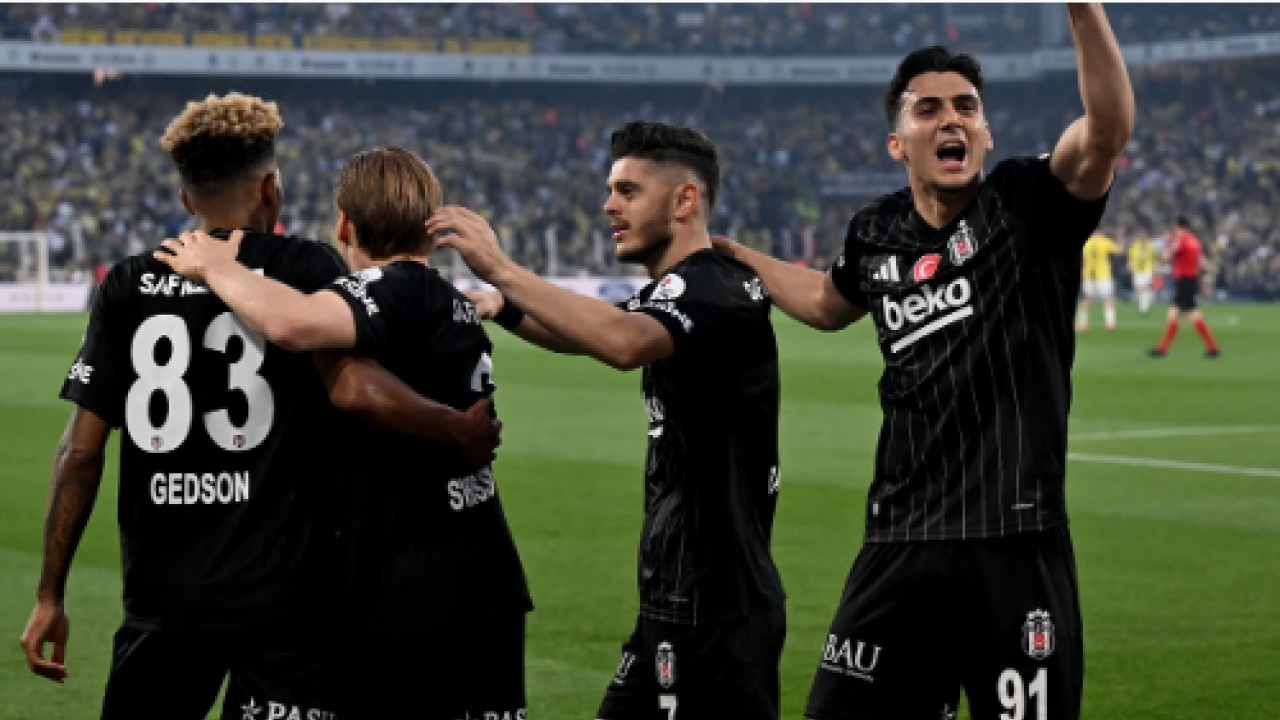 Beşiktaş, derbide Fenerbahçe'yi tek golle yıktı