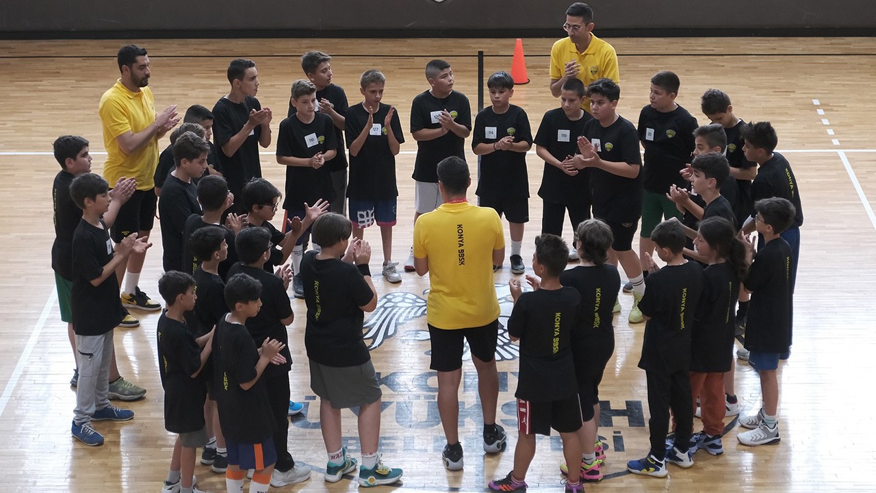 Büyükşehir’in basketbol altyapı seçmeleri büyük ilgi gördü