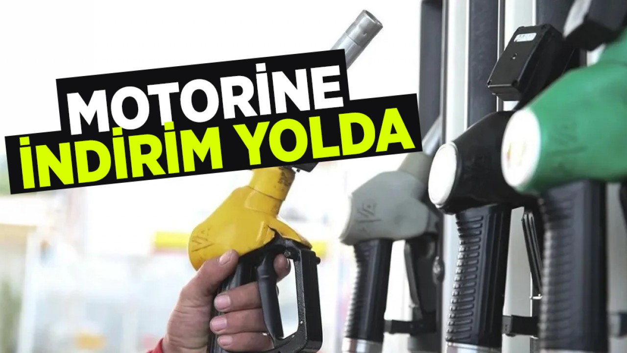 Motorine indirim yolda