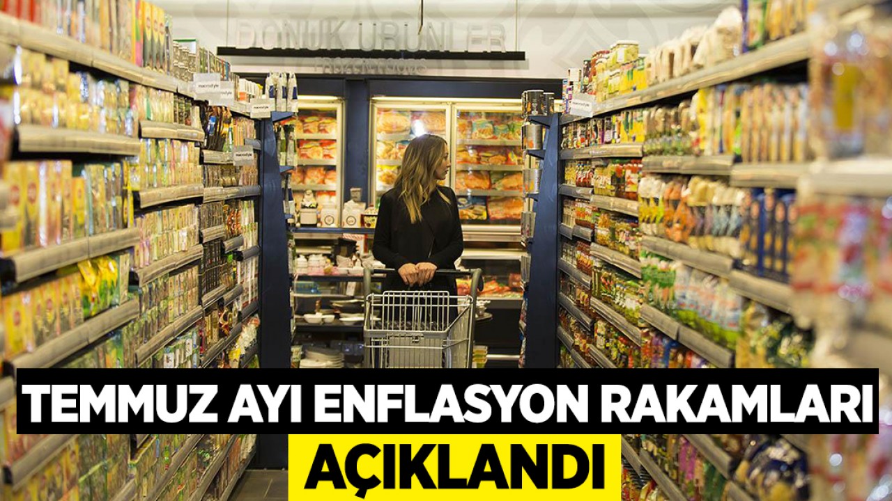 Temmuz ayı enflasyon rakamları açıklandı