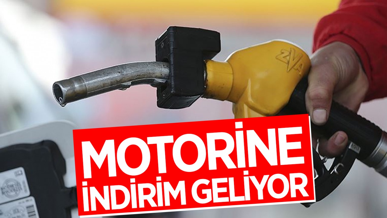 Motorine indirim geliyor