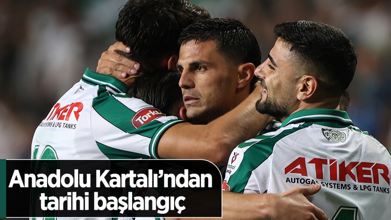 Anadolu Kartalı’ndan tarihi başlangıç
