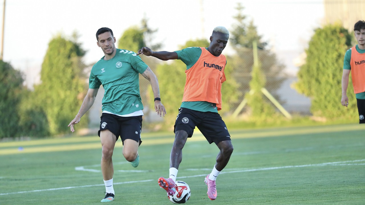 Konyaspor’da çalışmalar sürüyor