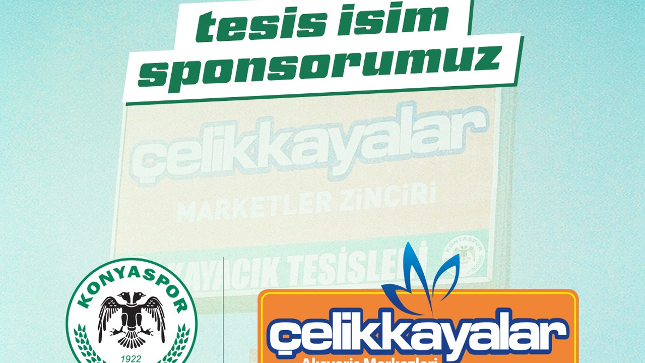 Konyaspor ile Çelikkayalar arasında isim sponsorluğu anlaşması