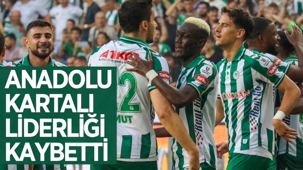 Anadolu Kartalı liderliği kaybetti