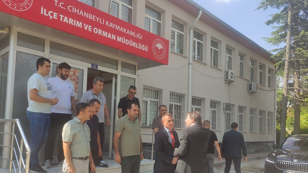 Bakan Yardımcısı Ahmet Bağcı’dan Cihanbeyli'ye ziyaret