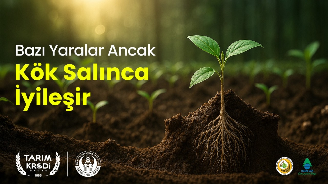 Tarım Kredi’den 62 bin fidanla geleceğe nefes kampanyası
