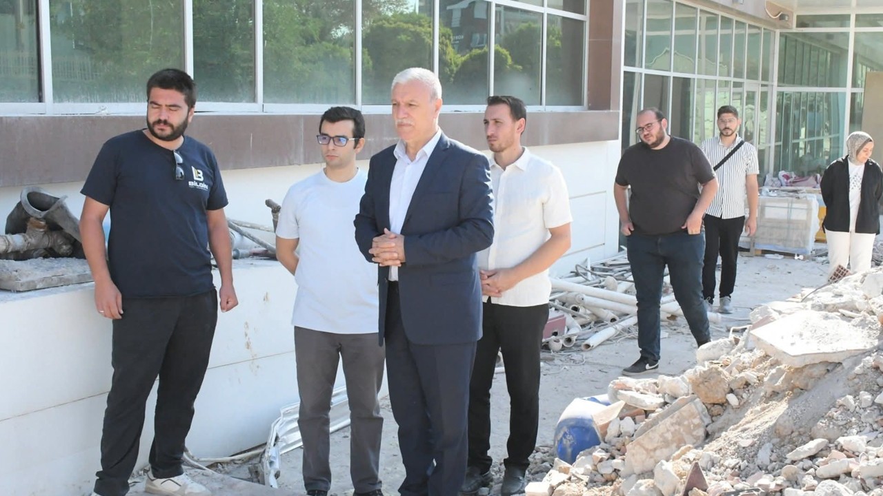 Kulu'da eski hastanede çalışmalar devam ediyor
