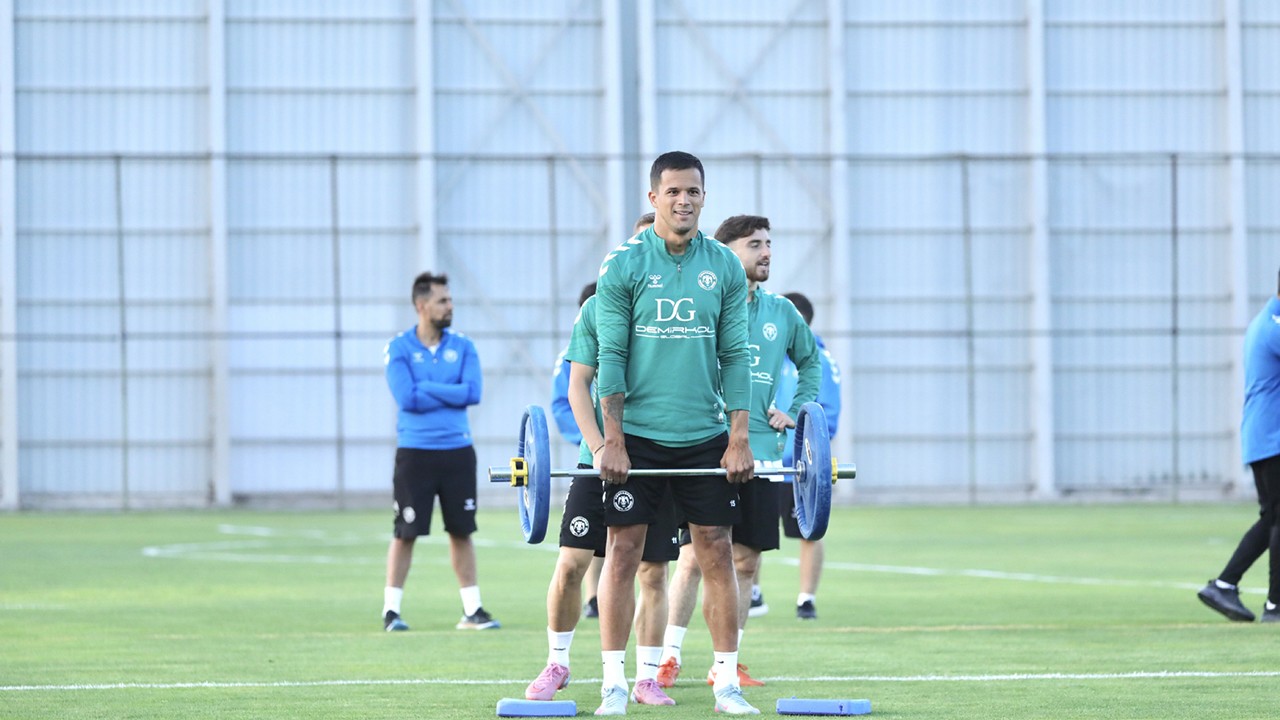 Konyaspor, Alanyaspor maçının hazırlıklarında sona geldi