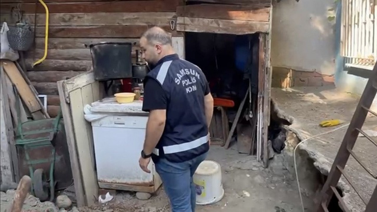 Rüyasında define gören kadın oğluyla birlikte apartmanın altında tünel kazarken yakalandı