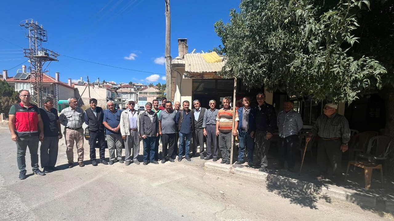 Beyşehir’de çiftçilerle buluşmalar devam ediyor