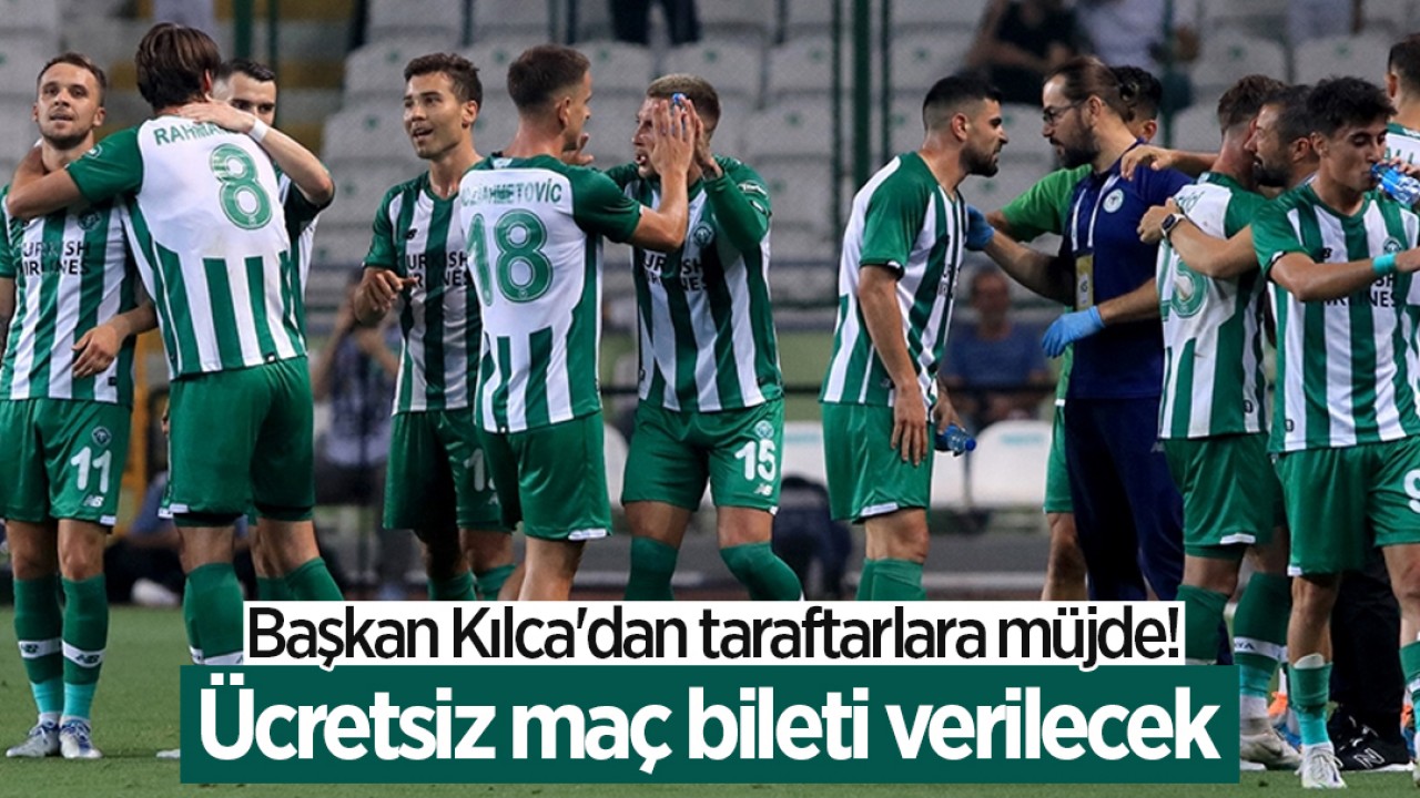 Başkan Kılca'dan taraftarlara müjde! Ücretsiz maç bileti verilecek