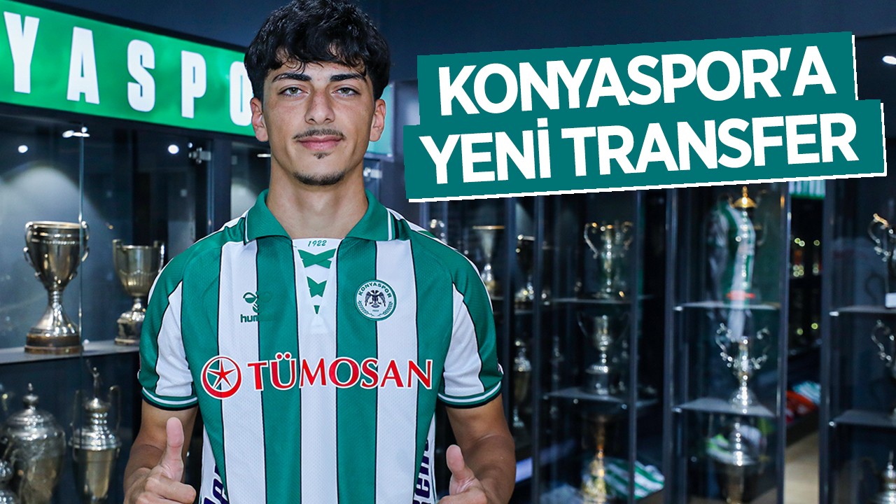Konyaspor'a yeni transfer: Genç futbolcu 30 numaralı formayı terletecek
