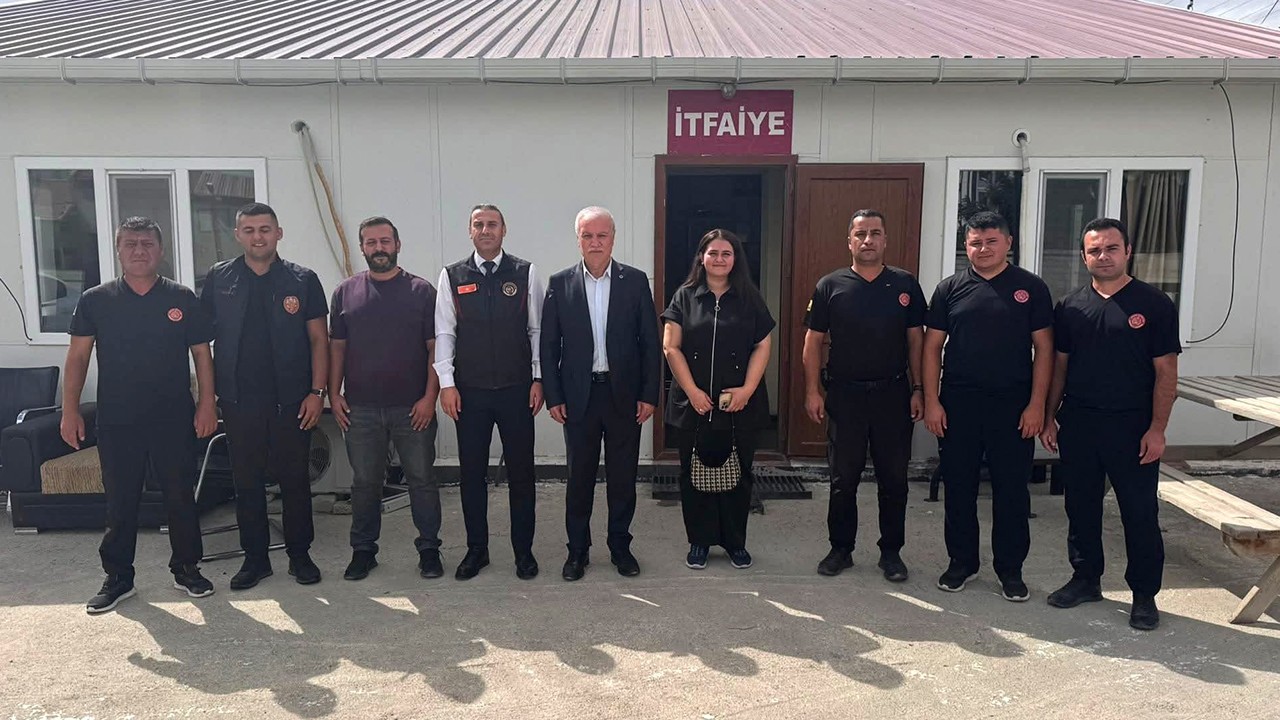 Kulu Belediye Başkanı Sertdemir'den itfaiye amirliğine ziyaret