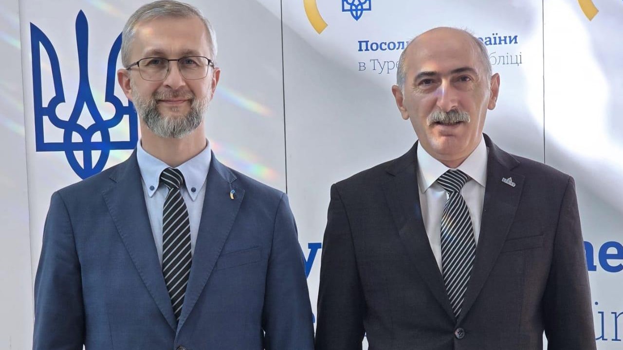 KONİAD heyetinden Ukrayna Büyükelçisi’ne ziyaret