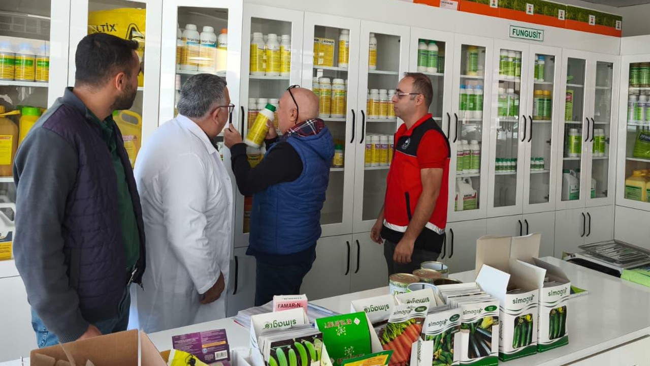 Beyşehir'de gübre bayilerine yönelik denetim